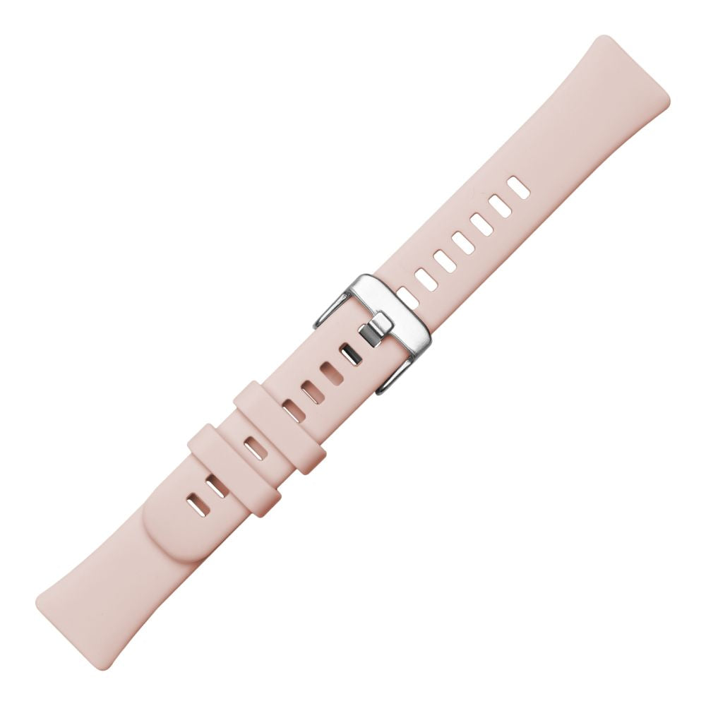 Fixed Silicone Armband für Huawei Band 10 / 9 / 8, Rosa