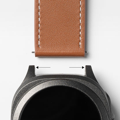 Ringke One Basic Bold Armband für Fossil Watch / Mobvoi Watch / Suunto Watch Series, 24mm, Weiß