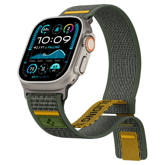 Spigen Athlex Air Armband für Apple Watch 49mm / 46mm / 45mm / 44mm Serie, Grün