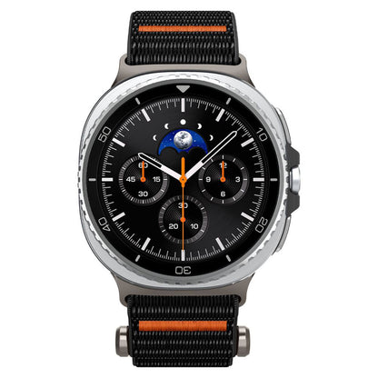 Spigen DuraPro Flex Armband für Samsung Galaxy Watch8 / Watch8 Classic Series, Schwarz