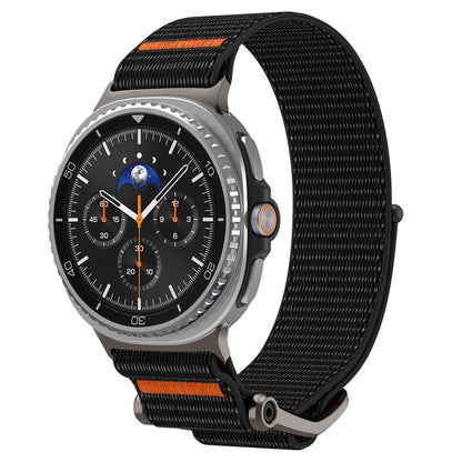 Spigen DuraPro Flex Armband für Samsung Galaxy Watch8 / Watch8 Classic Series, Schwarz