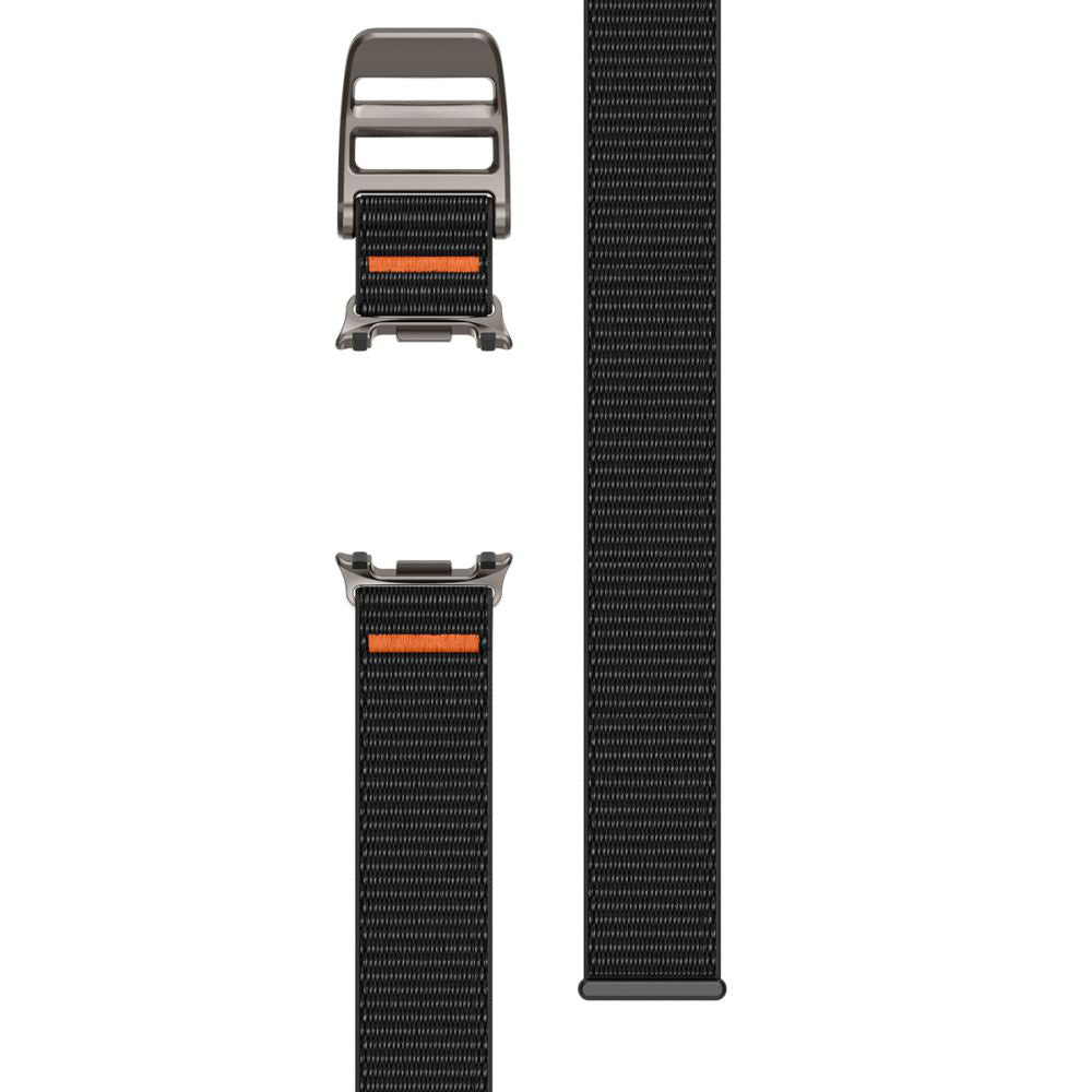 Spigen DuraPro Flex Armband für Samsung Galaxy Watch8 / Watch8 Classic Series, Schwarz