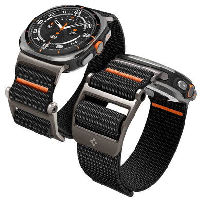 Spigen DuraPro Flex Armband für Samsung Galaxy Watch Ultra, Schwarz AMP08773