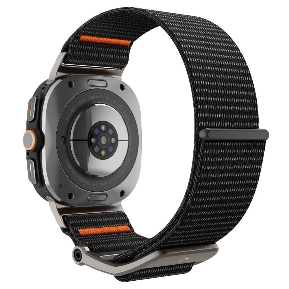 Spigen DuraPro Flex Armband für Samsung Galaxy Watch Ultra, Schwarz AMP08773