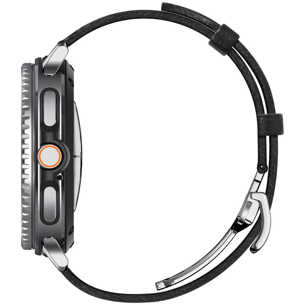 Spigen Enzo Armband für Samsung Galaxy Watch8 / Watch8 Classic Series, Schwarz