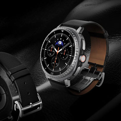 Spigen Enzo Armband für Samsung Galaxy Watch8 / Watch8 Classic Series, Schwarz