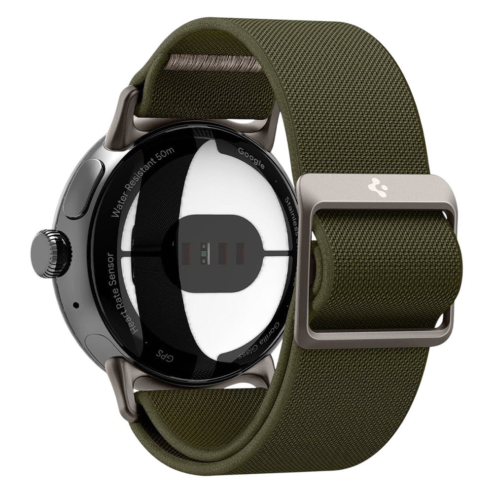 Spigen Lite Fit Armband für Google Pixel Watch 41mm Serie, Khaki AMP07608