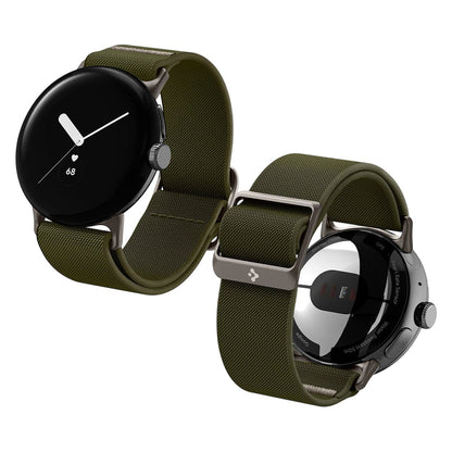 Spigen Lite Fit Armband für Google Pixel Watch 41mm Serie, Khaki AMP07608