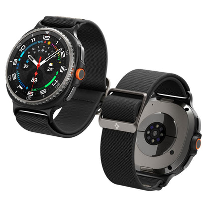 Spigen Lite Fit Armband für Samsung Galaxy Watch8 / Watch8 Classic Series, Schwarz