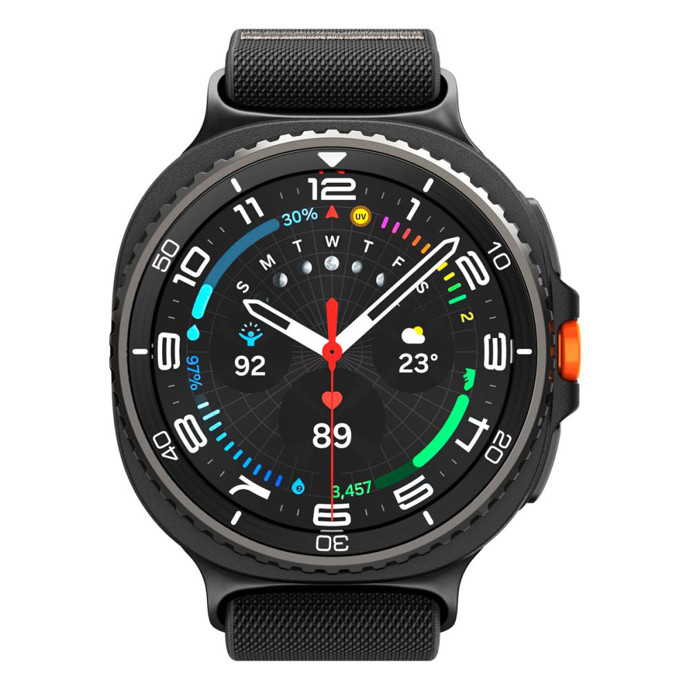 Spigen Lite Fit Armband für Samsung Galaxy Watch8 / Watch8 Classic Series, Schwarz