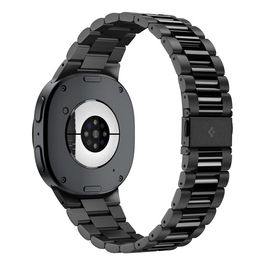 Spigen Modern Fit 316L Armband für Samsung Galaxy Watch9 / Watch8 / Watch8 Classic Series, Schwarz AMP11608