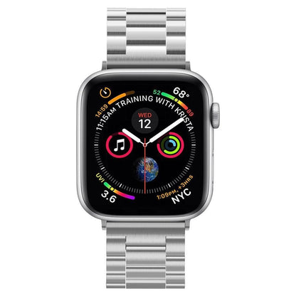 Spigen Modern Fit Armband für Apple Watch 49mm / 46mm / 45mm / 44mm / 42mm Serie, Silber