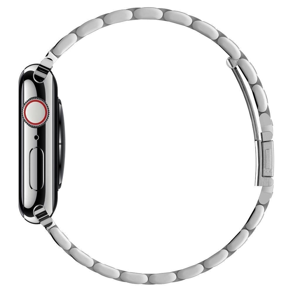 Spigen Modern Fit Armband für Apple Watch 49mm / 46mm / 45mm / 44mm / 42mm Serie, Silber