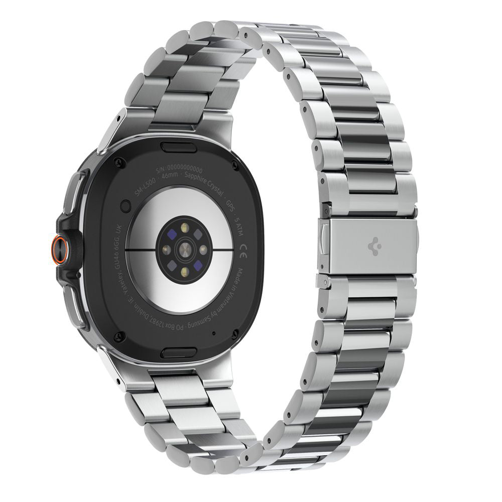 Spigen Modern Fit Armband für Samsung Galaxy Watch8 / Watch8 Classic Series, Silber