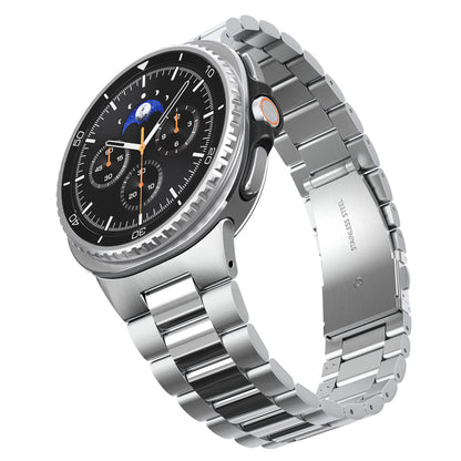 Spigen Modern Fit Armband für Samsung Galaxy Watch8 / Watch8 Classic Series, Silber