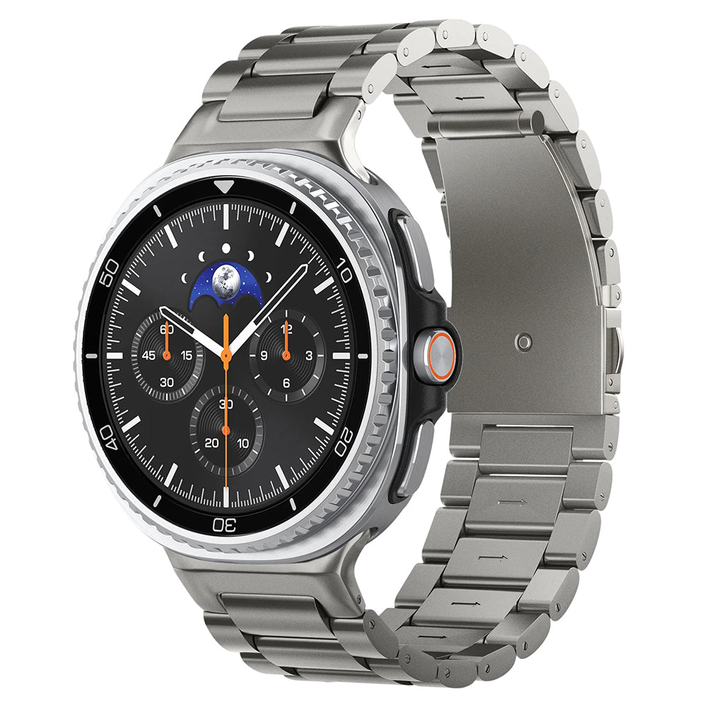 Spigen Modern Fit Armband für Samsung Galaxy Watch9 / Watch8 / Watch8 Classic Series, Grau AMP10122