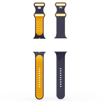 Spigen Nano Pop Armband für Apple Watch 42mm / 41mm / 40mm / 38mm Serie, Marineblau AMP09325