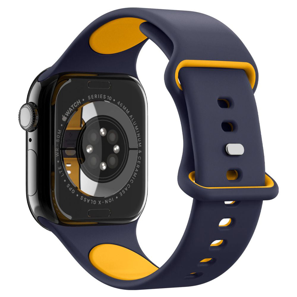Spigen Nano Pop Strap for Apple Watch 49mm / 46mm / 45mm / 44mm / 42mm Series, Navy Blue AMP09322
