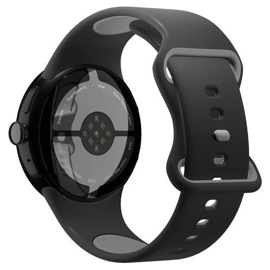 Spigen Nano Pop Armband für Google Pixel Watch 41mm Serie, Schwarz AMP09486