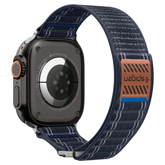 Spigen WBF0 Armband für Apple Watch 49mm / 46mm / 45mm / 44mm Serie, Marineblau