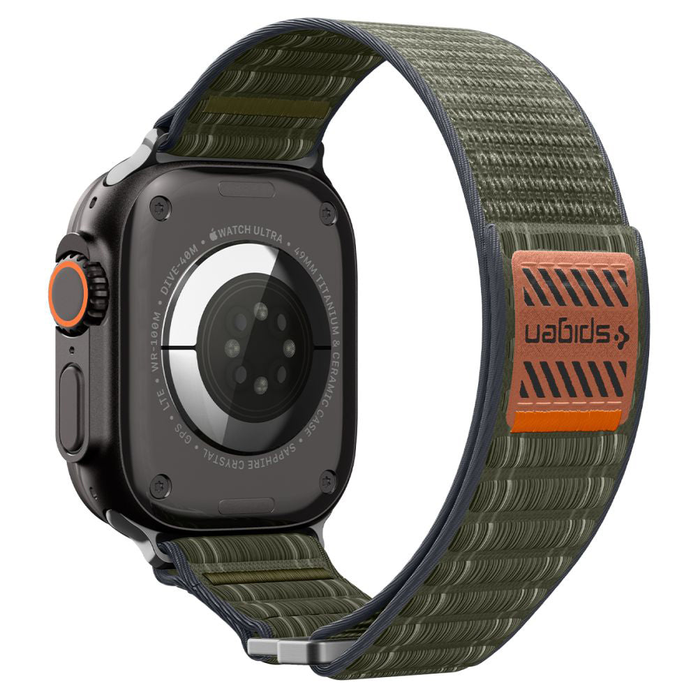 Spigen WBF0 Armband für Apple Watch 49mm / 46mm / 45mm / 44mm Serie, Grün