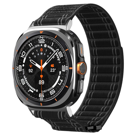 Spigen WBF0 Armband für Samsung Galaxy Watch Ultra, Schwarz