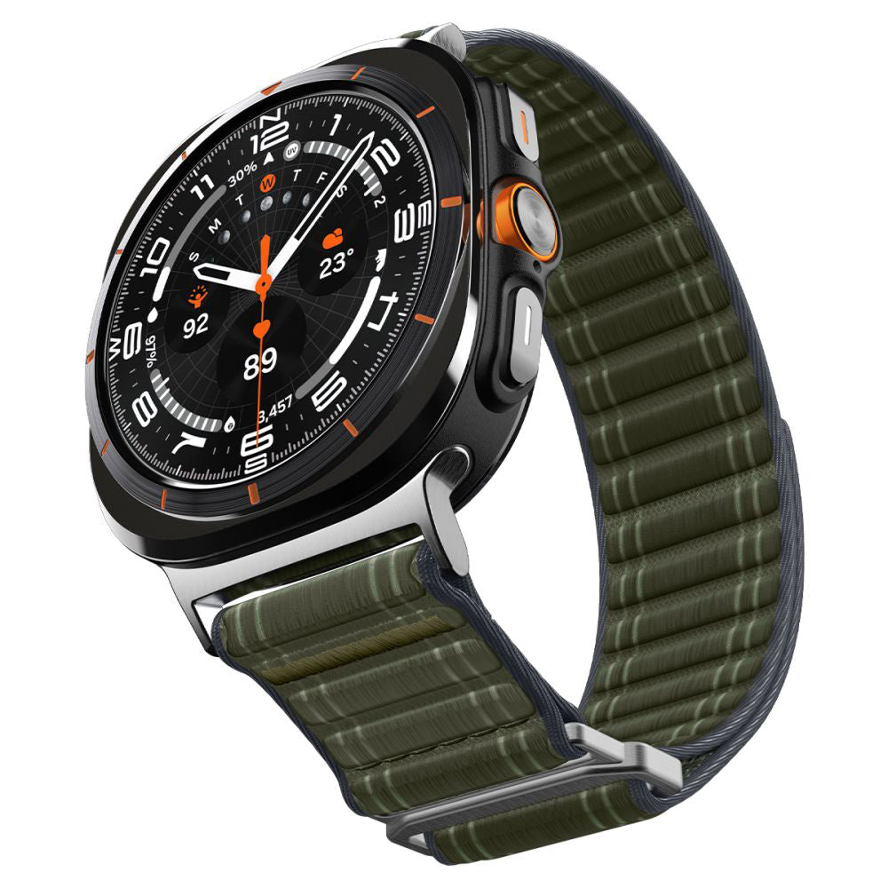 Spigen WBF0 Armband für Samsung Galaxy Watch Ultra, Grün AMP10147