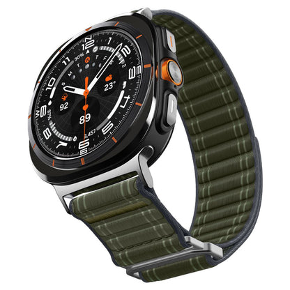 Spigen WBF0 Armband für Samsung Galaxy Watch Ultra, Grün AMP10147