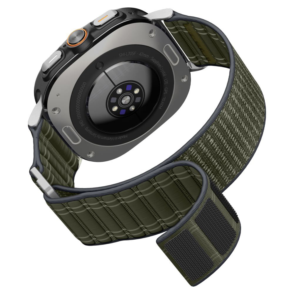 Spigen WBF0 Armband für Samsung Galaxy Watch Ultra, Grün AMP10147
