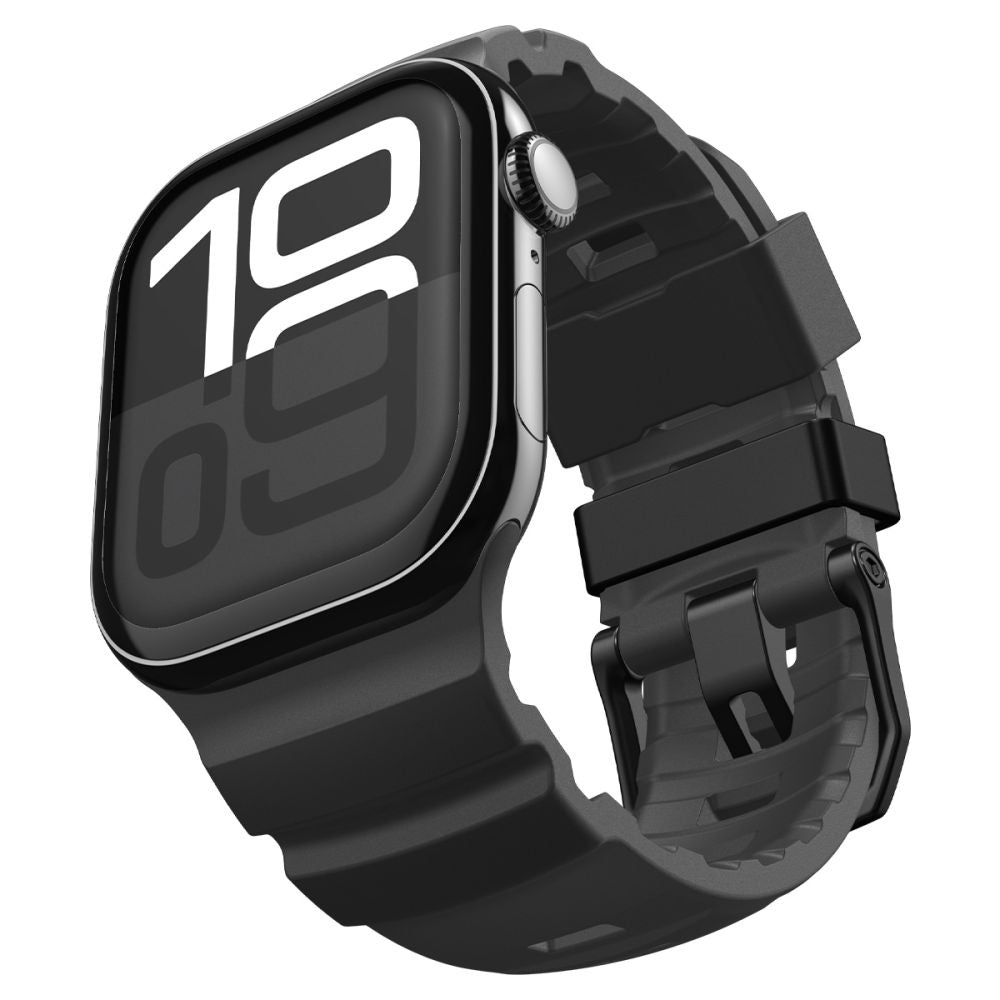 Spigen WBS2 Armband für Apple Watch 49mm / 46mm / 45mm / 44mm Serie, Schwarz