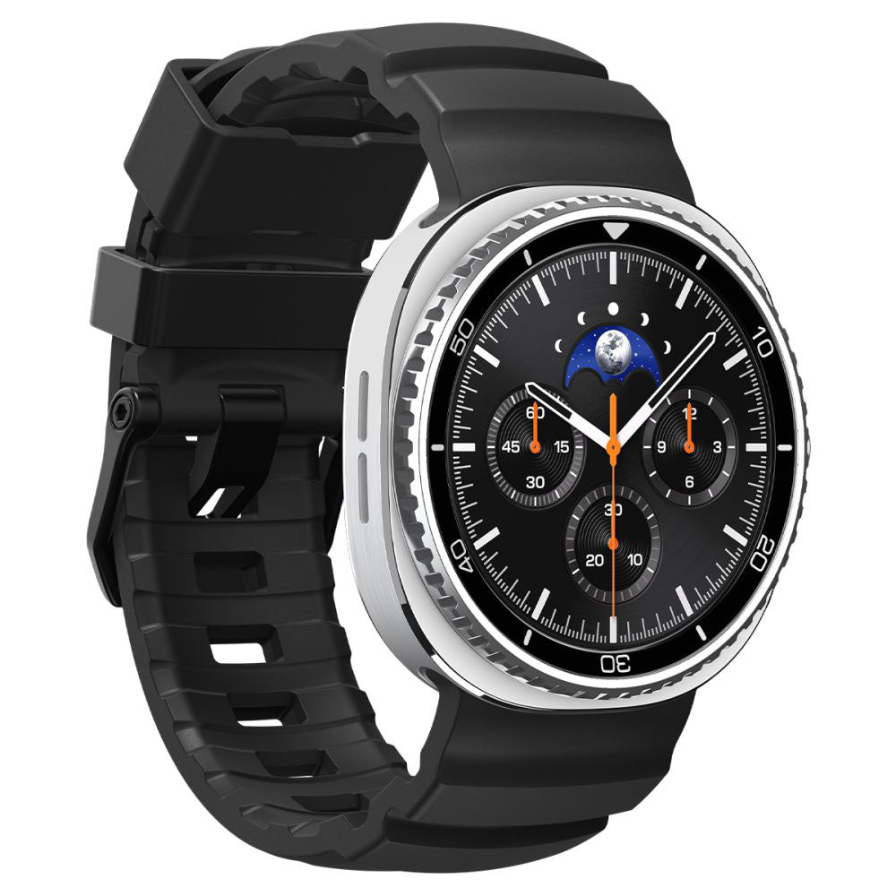 Spigen WBS2 Armband für Samsung Galaxy Watch8 / Watch8 Classic Series, Schwarz