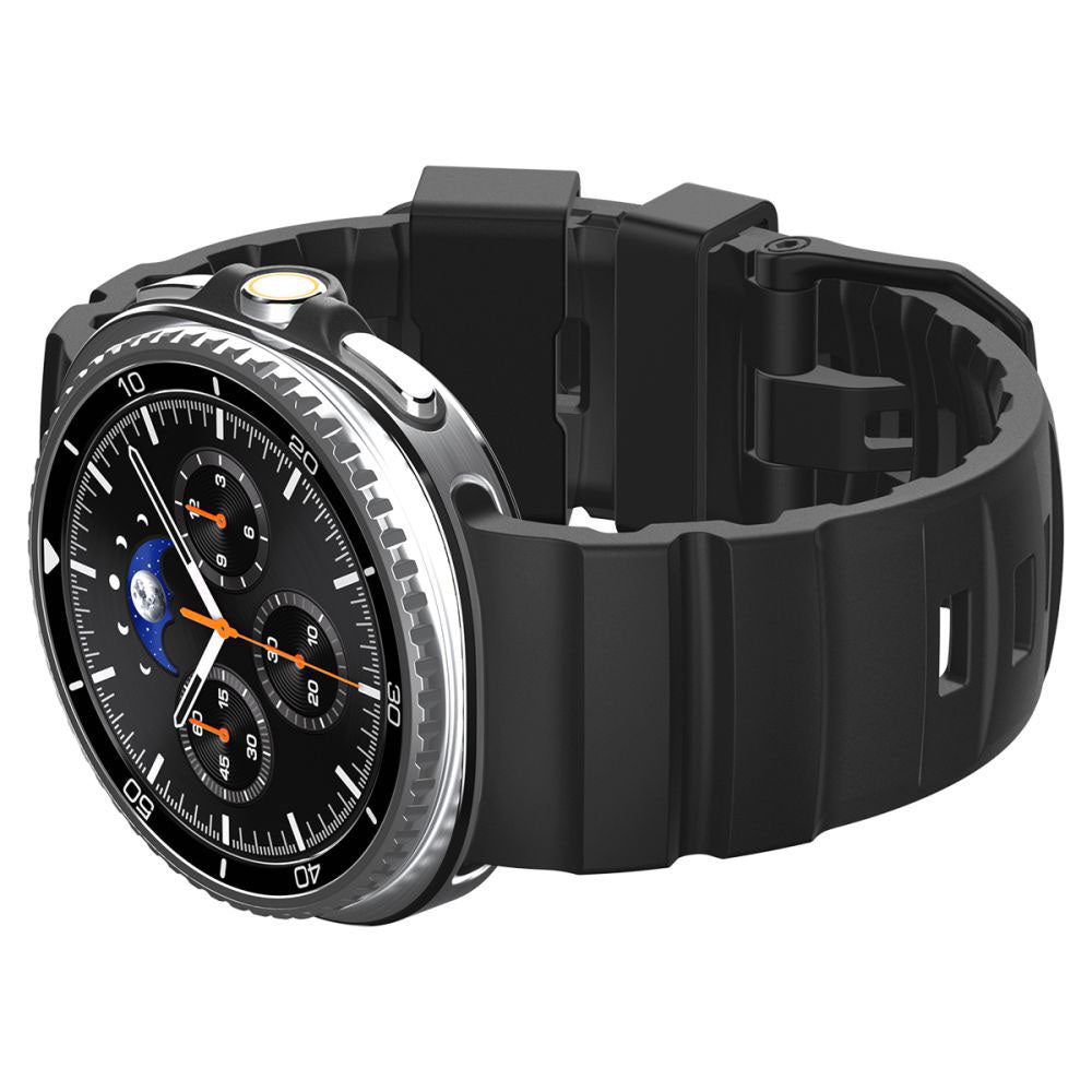 Spigen WBS2 Armband für Samsung Galaxy Watch8 / Watch8 Classic Series, Schwarz