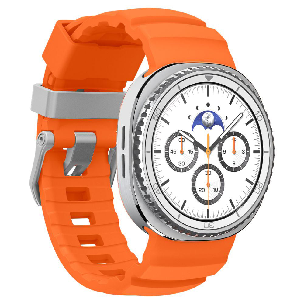Spigen WBS2 Armband für Samsung Galaxy Watch8 / Watch8 Classic Series, Orange