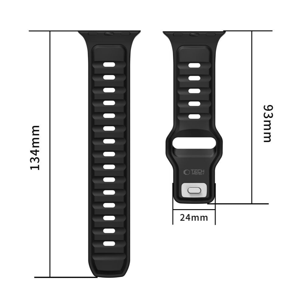Tech-Protect Iconband Line Armband für Apple Watch 49mm / 46mm / 45mm / 44mm Serie, Grün