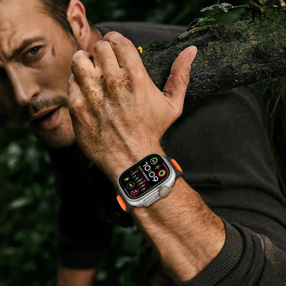 Tech-Protect Iconband Line Armband für Apple Watch 49mm / 46mm / 45mm / 44mm Serie, Grün