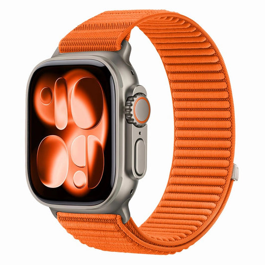 Tech-Protect NylonLoop Armband für Apple Watch 49 mm / 46 mm / 45 mm / 44 mm Series, Orange