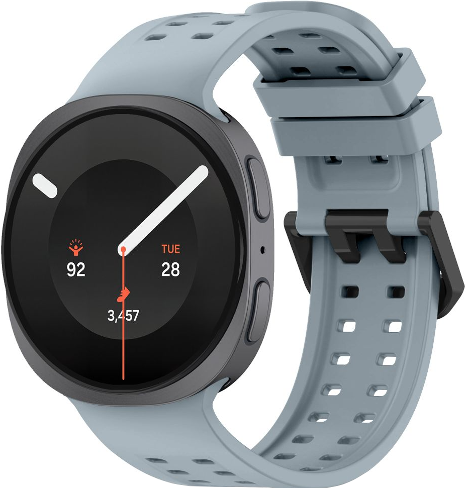 Tech-Protect Silicone Air Armband für Samsung Galaxy Watch9 / Watch8 / Watch8 Classic Series, Grau