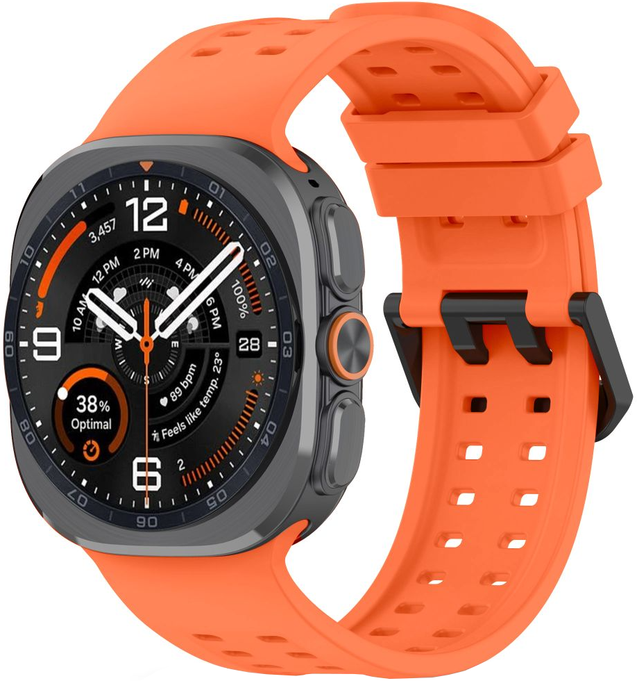 Tech-Protect Silicone Air Armband für Samsung Galaxy Watch Ultra Series, Orange