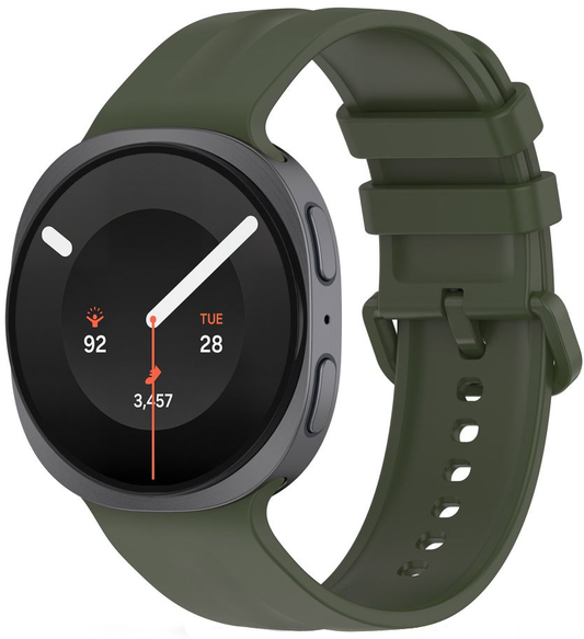 Tech-Protect Silicone Evo Armband für Samsung Galaxy Watch9 / Watch8 / Watch8 Classic Series, Grün