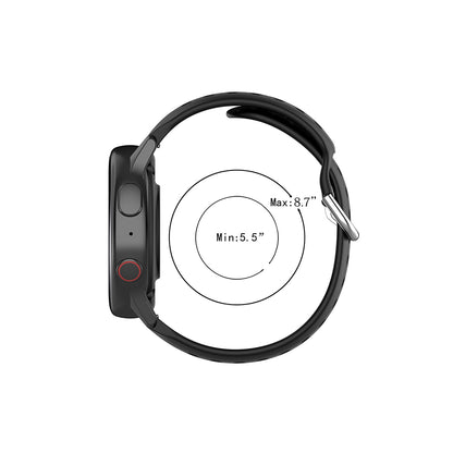 Techsuit W004 Armband für Samsung Galaxy Watch / Huawei Watch Series, 22mm, Rot.