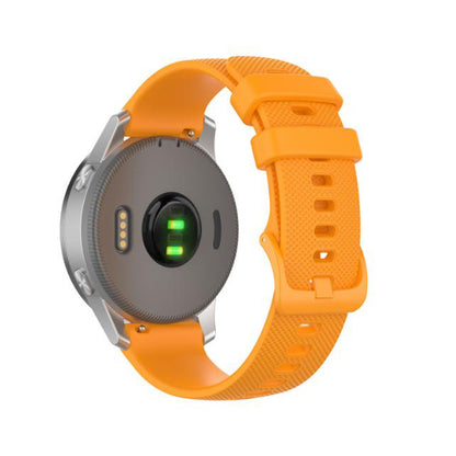 Techsuit W006 Armband für Samsung Galaxy Watch / Huawei Watch Series, 20mm, Orange