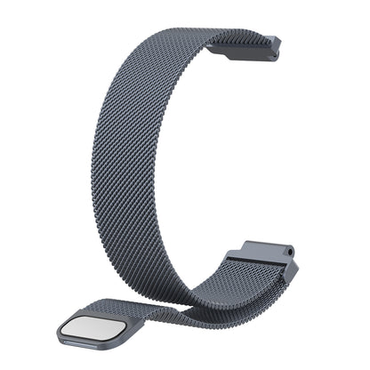 Techsuit W009 Armband für Samsung Galaxy Watch / Huawei Watch Series, 22mm, Silberfarben