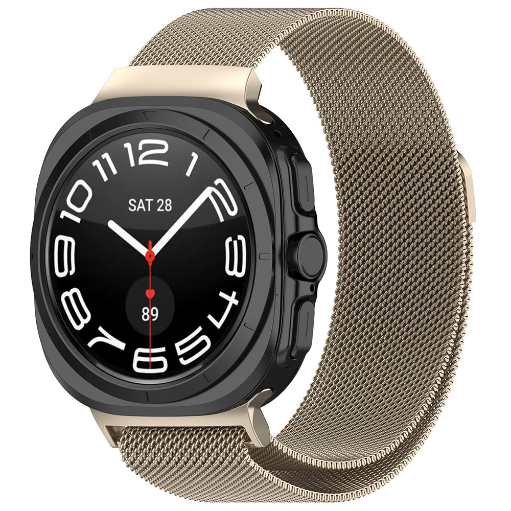 Techsuit W009 Armband für Samsung Galaxy Watch Ultra, Beige
