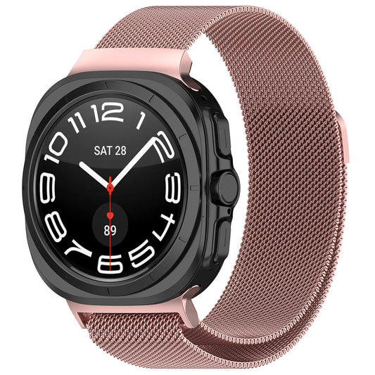 Techsuit W009 Armband für Samsung Galaxy Watch Ultra, Rosa
