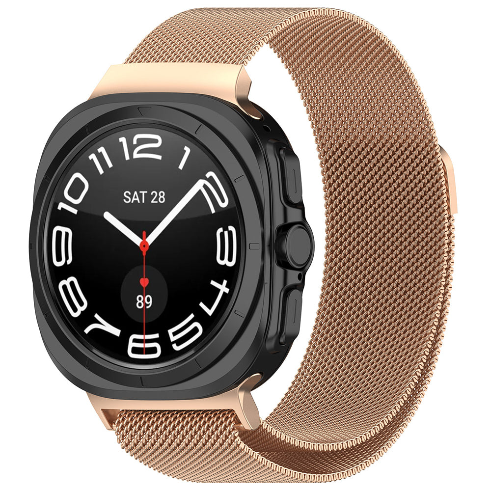 Techsuit W009 Armband für Samsung Galaxy Watch Ultra, Roségold