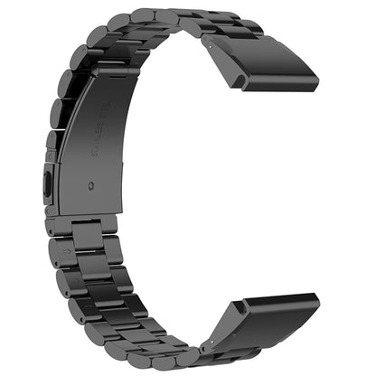 Techsuit W010 Armband für Garmin Instinct / Approach / Fenix Watch Series, 20mm, Schwarz