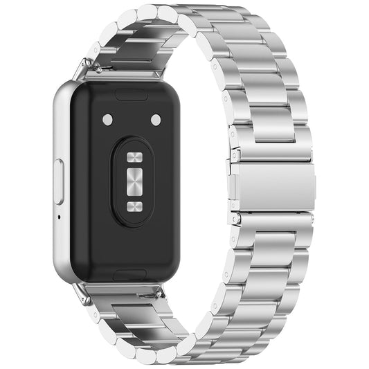 Techsuit W010 Armband für Samsung Galaxy Fit3 R39M, Silber