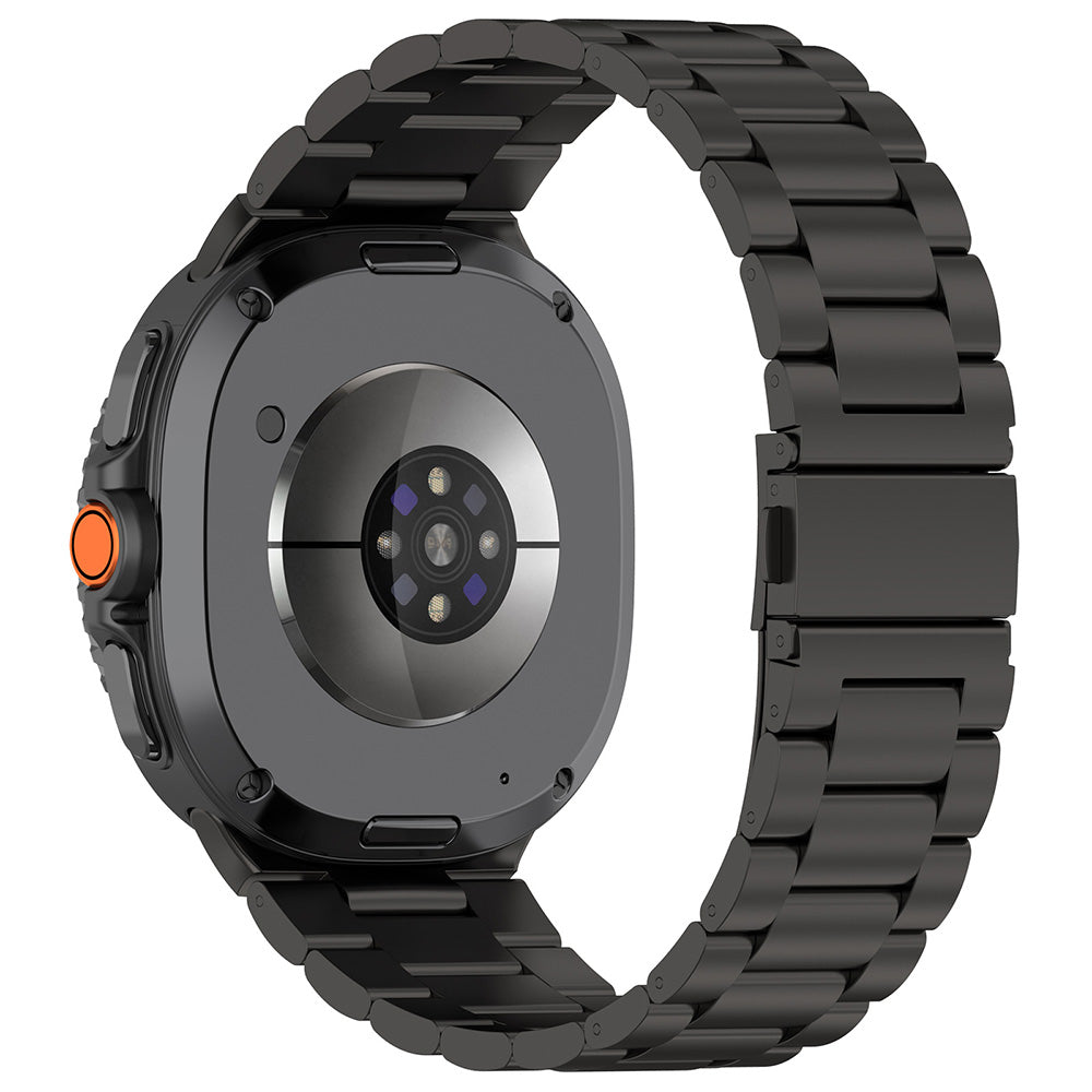 Techsuit W010 Armband für Samsung Galaxy Watch 8 Classic / Watch8 44mm / Watch 8 40mm, Schwarz