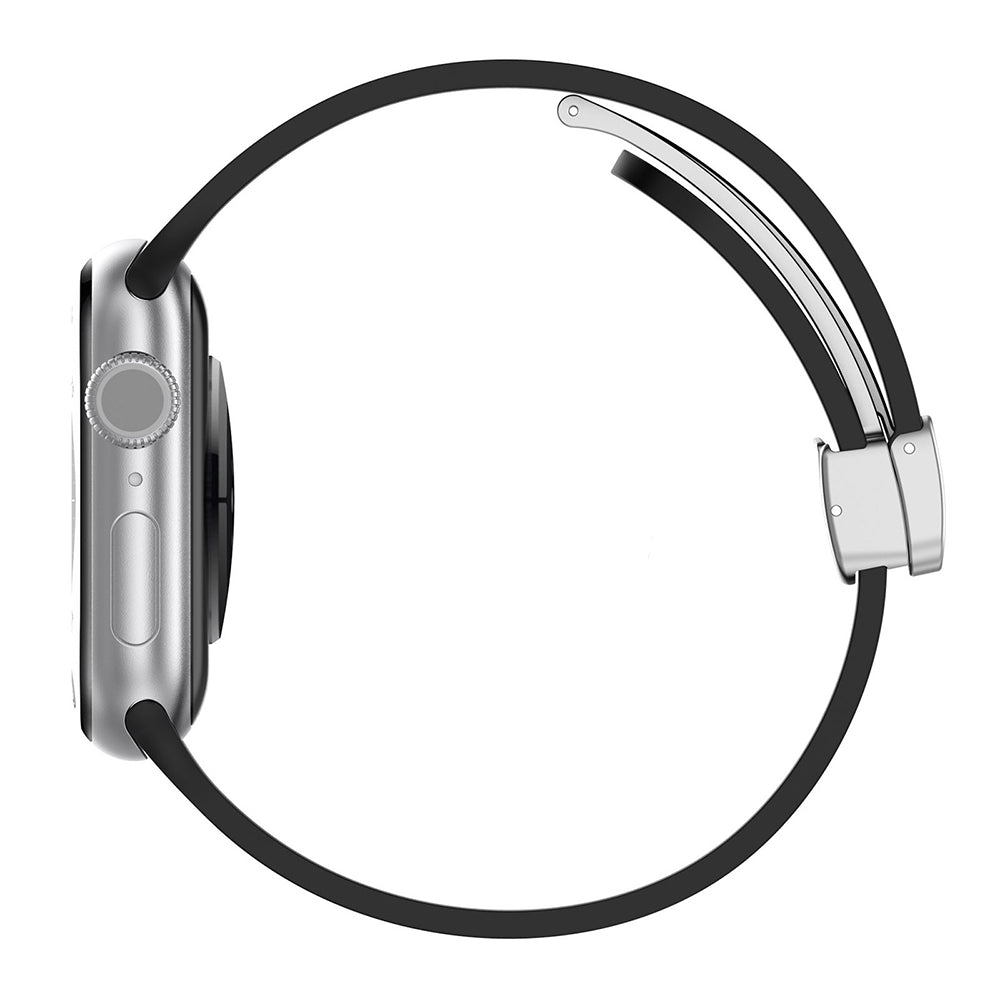 Techsuit W011 Armband für Apple Watch 42mm / 41mm / 40mm / 38mm Serie, Lila