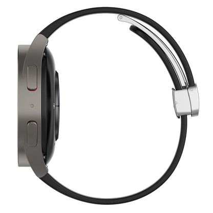 Techsuit W011 Armband für Huawei Watch / Xiaomi Watch Series, 22mm, Schwarz